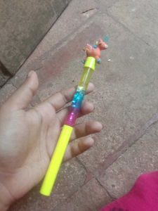 Cute Unicorn Glitter Pen