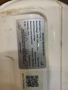 V Guard Zio Plus 3 Litter Geyser. 24 hour deal
