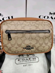 COACH* *ELIAS CROSSBODY BAG IN SIGNATURE CANVAS*