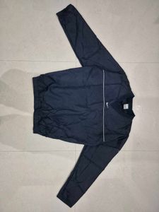 Nike vintage V-neck jersey/windcheater