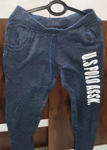 3 joggers sale Blue Casual Leggings
