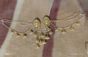 Pearl &amp; Gold Jewelry Set