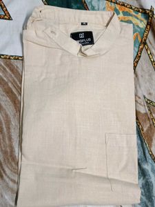 Men's Beige Kurta