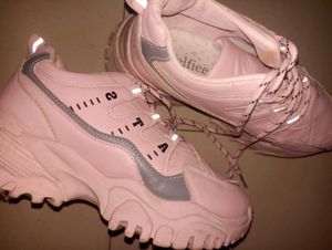 SALE!!!!! Pink Platform Sneakers