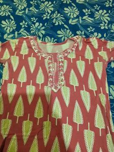 pink kurti