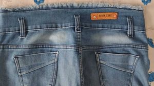 Light Wash Ripped Skinny Jeans