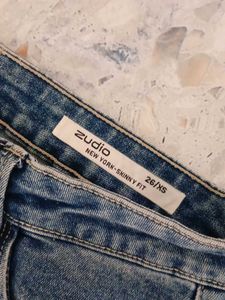 Blue Wash Denim Jeans