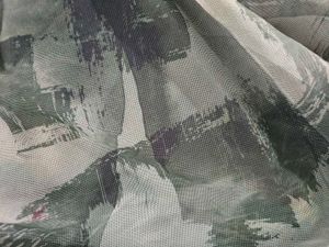 Unique Camouflage Print Ruched Dress