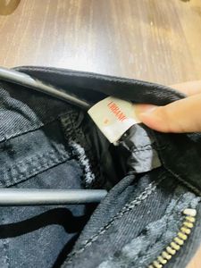 Black Straight Fit Jeans