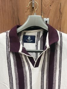 Striped Polo T-Shirt for Men