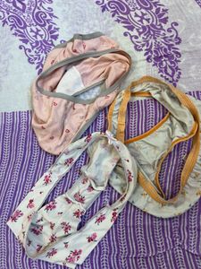 Cute Heart &amp; Floral Print Panties (2 Pcs)