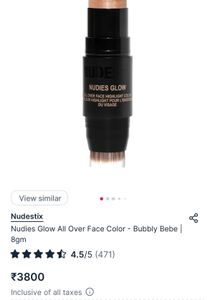 Nudestix Nudies  Highlighter Stick- Bubblee Bebe