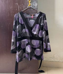 y2k purple top