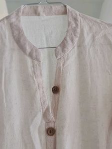 PRICE DROP : Elegant White Cotton Kurta wirh pant