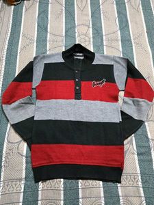 Men's Striped Pullover Sweater