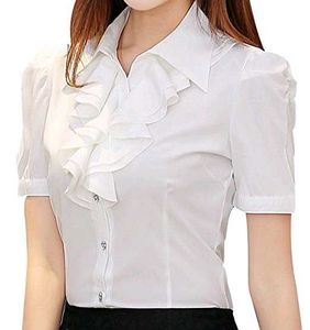 White Peter Pan Collar Blouse
