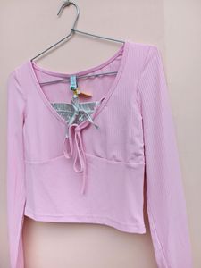Coquette pink top (UNUSED)