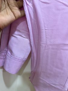 Pink Button-Up Shirt