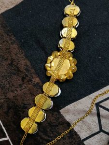 Sparkling Gemstone Chain Watch free lipstick