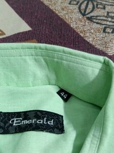 Men's Light Green Shirt