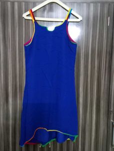 Blue Mini Dress