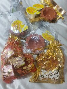 Pack Of 5 Amul Panchtamrit 2pcs (2*10ml)With Diya