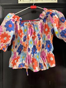 Multicolor cute top