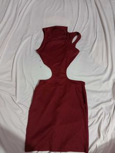 SHEIN Cut-Out Mini Dress