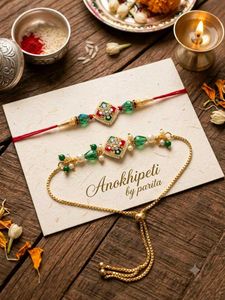Bhaiya-Bhabhu Rakhi Bracelet