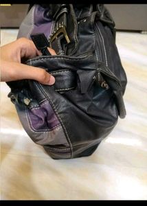 Striped Hobo Bag
