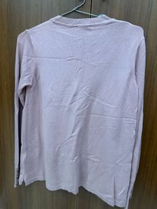 Tan Jay Knit Sweater - Pink