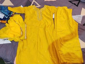 haldi suit for wedding functions..