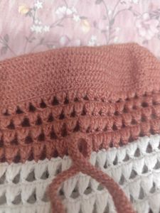 Crocheted Tote Bag