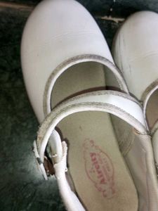 White Mary Jane Shoes