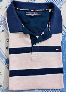 Men's Striped Polo T-Shirt