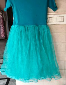 Very Beautiful &amp; Amazing Net Frozen Frock