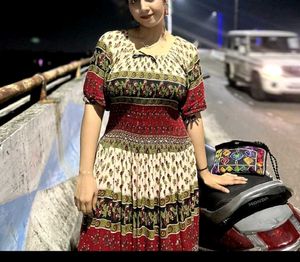 Bohemian Print Maxi Dress