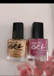 Avon Gel Big Nail Paints Combo(Set Of 2)