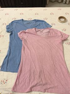 Two V-Neck T-Shirts