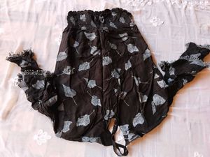 Black colour women top. style for college gir