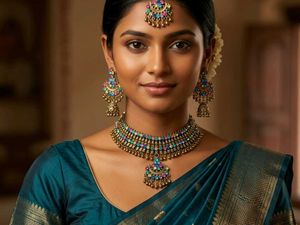 Exquisite Ethnic Jewellery Set