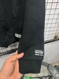 Jeep Black Zip-Up Hoodie
