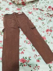 Brown Cargo Jeans