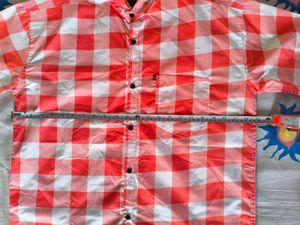 Originals New Red &amp; White Checkered Shirt XXL