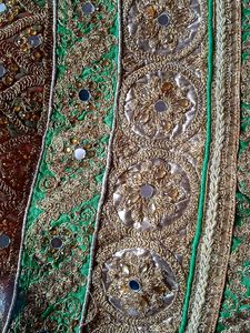Lehnga saree fixed