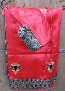 Beautiful Silk Saree With Stiched Blouse
