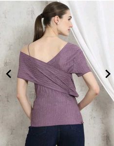 Stylish Purple Top