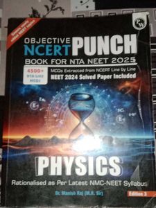 Objective NCERT Punch Physics Book for neet