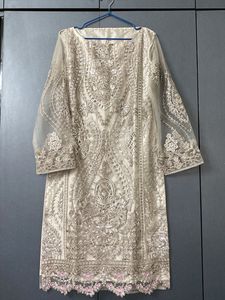 Pakistani heavy work kurta set with dupatta