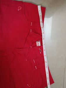 Red Shorts For Women